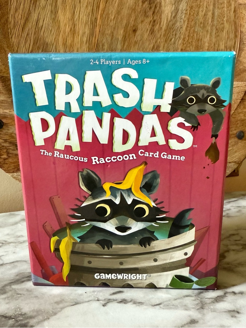 Trash Pandas The Raucous Raccoon Card Game-Complete
